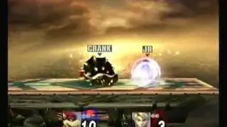 SSBB: Link (junior) vs. Bowser (Crank)