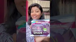 I colour my hair with Godrej expert rich cream hair colour at home😍 #godrejexpert #haircolor #hair