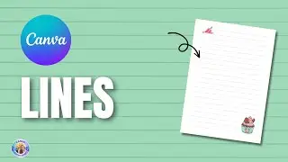 Как создать ЛИНИИ в Canva