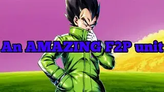 A supposed to be winter vegeta showcase lol | Dragon Ball Legends