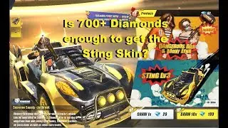 Spending 700+ Diamonds on Sting LV1 Skin ROS : * NEW * Update Monthly Offers TOP UP
