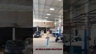 Industrial Shed & Welding Work | Fabrication Shed Installation | AK Weld & Shed Solutions #viral