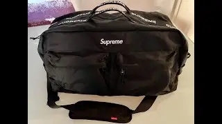 Supreme FW22 Duffle Bag (black)