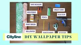 4 modern DIYs using leftover wallpaper