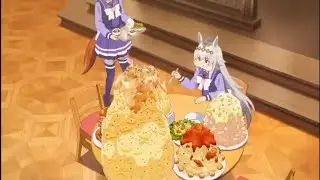 Oguri Cap Eating | Uma Musume: Pretty Derby Road to the Top