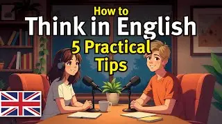 Think in English FAST 🧠✨ | 5 Easy Daily Habits to Stop Translating & Sound Natural
