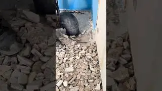 vacuum cleaning process/concrete demolition material vacuum cleaner #vacuum#cleaning#demolition