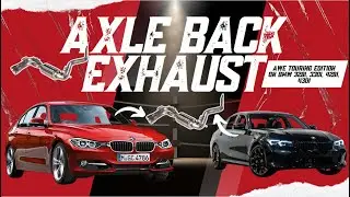 Как установить выхлопную систему AWE Touring Edition Axle Back Exhaust на BMW 328i, 330i, 428i, 430i