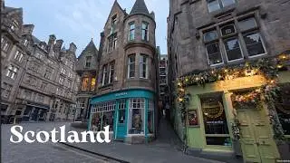 Scotland | Edinburgh at 4AM – The City Never Sleeps | Cinematic 4K”
