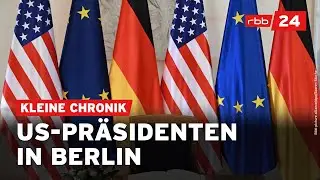 Kleine Chronik der US-Präsidentenbesuche in Berlin