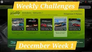 Gran Turismo 7 | Weekly Challenges - Week 1 | Cars & Tunes | PSVR2 View 