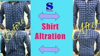 Shirt alteration | शर्ट अल्टरेशन.