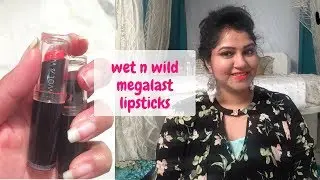 Wet n Wild Megalast Lipsticks Review + Swatches | Priyanka Boppana
