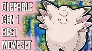 Clefable Gen 1 Best Moveset - Clefable Best Moveset Moves Pokemon Red Blue Yellow Version Guide