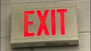 Exit Signs and Emergency Lights I found at Walmart
