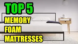 TOP 5: Best Memory Foam Mattresses 2021 | for Increased Comfort