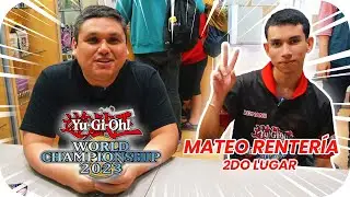 Mateo Rentería Subcampeón Mundial de Yu-Gi-Oh! 2023