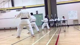 IKD Shodan Testing Basics | Charleswood Karate | Shihan Maureen Woon-a-tai Nov 2012