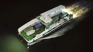 FastCat M20 at Night | Ship Spotting from the Deck | 18 June 2022