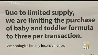 The baby formula supply problem is getting worse