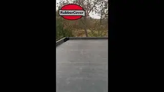 Odvodnenie plochej strechy cez atiku | Uk&aacute;žka realiz&aacute;cie | Hydroizol&aacute;cia RubberCover EPDM