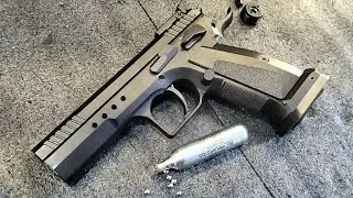 KWC Airgun 75 Tac review and video testing #airgunph #airgun