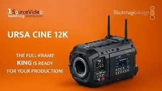 Blackmagic Design's URSA Cine 12K Body: Customizable, Affordable, and Powerful!