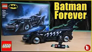 REVIEW Batm&oacute;vil de Batman Forever de LEGO set 76304 minifigura de Val Kilmer