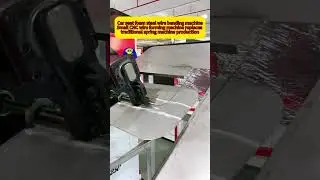 car seat foam steel wire bending machine small cnc wire forming machine 3d spring machine