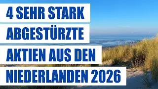 4 sehr stark abgestürzte Aktien aus den Niederlanden 2026 | Aktien von Wachstumsunternehmen