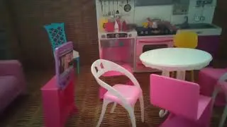 Il tour della mia nuovissima Casa di Barbie creata da me😘🥰🥰💓