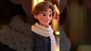 Winter Bus Stop: A Christmas Story#shortsfeed #story #kids #cartoon