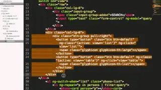 AngularJS Приложение "Phonebook" Ч. 4