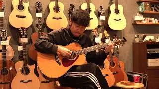 YAMAHA FG-1500 30th Anniversary (1996) Blue-G & Tetsuro Toyama