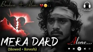Mera Dard | Mind Relaxing Lofi Beats 🎧🥰 | Study, Sleep & Chill (Part-14) #sad​ #song​