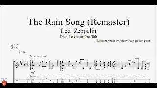 The Rain Song (Led Zeppelin) - Guitar Tutorial + TAB