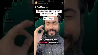 BITCOIN PRICE BREAKS 87,000? What&rsquo;s Next? #crypto #bitcoin