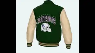 New England Patriots Varsity Bomber Jacket