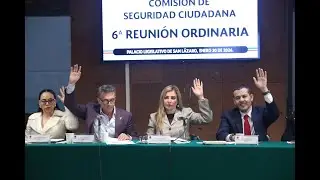 EN VIVO / Reunión Ordinaria de la Comisión de Seguridad Ciudadana
