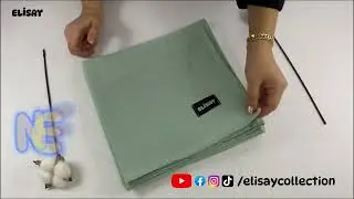 Nil Yeşili M&uuml;slin &Ouml;rt&uuml; 💚 Elisay Collection