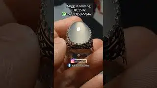 Batu Anggur Giwang #batuakik #batuanggur #anggurgiwang #indonesia #malaysia #shortsvideo #gemstone