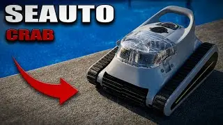 Seauto Crab Robotic Pool Cleaner Unboxing and Review
