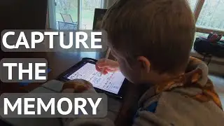 Capturing a Memory: A Day at Home