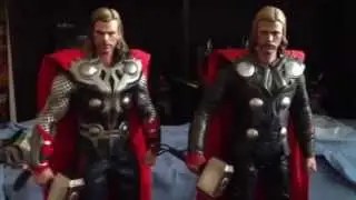 Hot Toys Thor Avengers and Thor comparison video