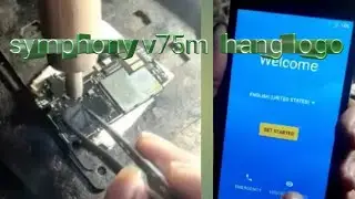 symphony v75m hang logo problem emmc reper by EasyJTAG Plus