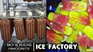 Inside the Ice Factory Tour | Kuchi Ice Factory - Stick Ice Cream |How they make Popsicle in Factory