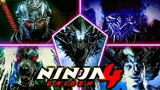 Каждый (20) босс из Ninja Gaiden4 - (полный разбор и объяснение истории)