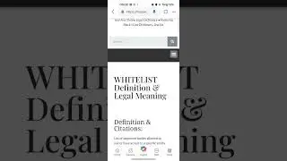 Blacklist vs. Whitelist