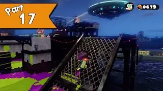 Splatoon walkthrough (w/ commentary) Part 17 - Undeniable Flying Object!