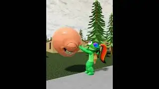 Gef is so ticklish 😂 #roblox #gef